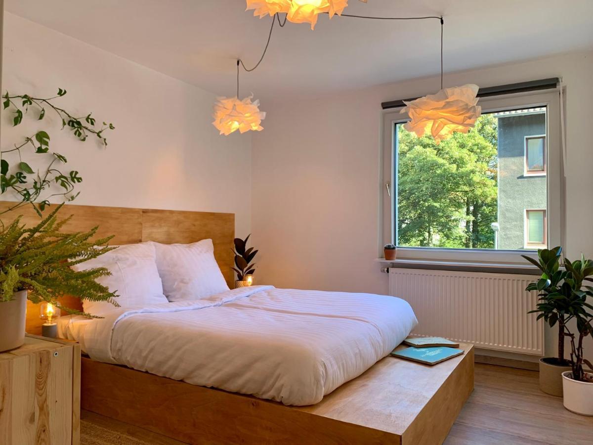 Greenbnbs: Gemutliches Design Apartment Эссен Экстерьер фото
